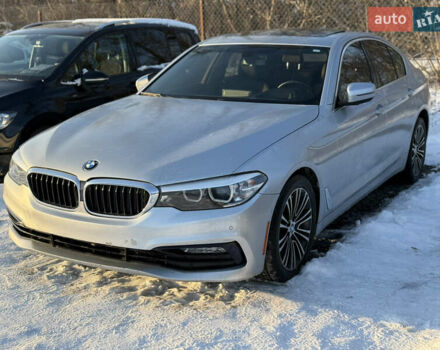 Серый БМВ 5 Серия, объемом двигателя 2 л и пробегом 170 тыс. км за 15900 $, фото 1 на Automoto.ua