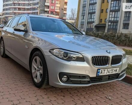 Серый БМВ 5 Серия, объемом двигателя 2 л и пробегом 390 тыс. км за 14000 $, фото 1 на Automoto.ua