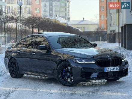 Серый БМВ 5 Серия, объемом двигателя 3 л и пробегом 152 тыс. км за 30999 $, фото 1 на Automoto.ua