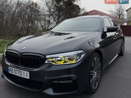 Серый БМВ 5 Серия, объемом двигателя 3 л и пробегом 171 тыс. км за 32500 $, фото 1 на Automoto.ua