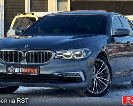 Серый БМВ 5 Серия, объемом двигателя 2 л и пробегом 140 тыс. км за 27000 $, фото 1 на Automoto.ua