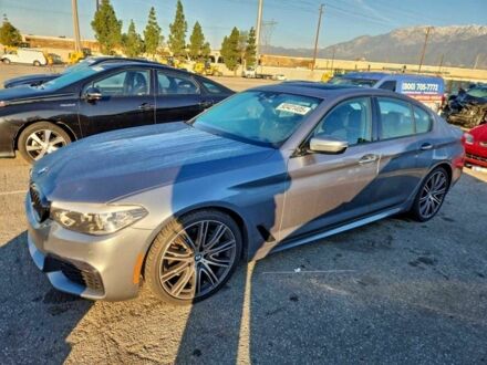 Серый БМВ 5 Серия, объемом двигателя 3 л и пробегом 92 тыс. км за 11000 $, фото 1 на Automoto.ua