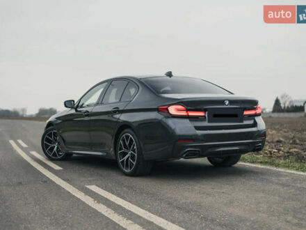 Серый БМВ 5 Серия, объемом двигателя 3 л и пробегом 35 тыс. км за 10500 $, фото 1 на Automoto.ua