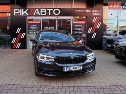 Серый БМВ 5 Серия, объемом двигателя 2 л и пробегом 74 тыс. км за 41900 $, фото 1 на Automoto.ua