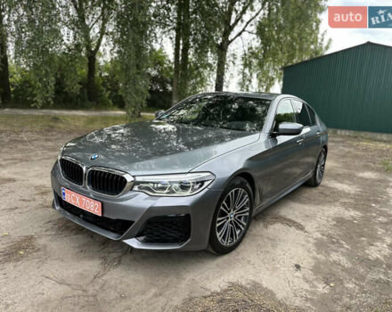Серый БМВ 5 Серия, объемом двигателя 2 л и пробегом 221 тыс. км за 34099 $, фото 1 на Automoto.ua