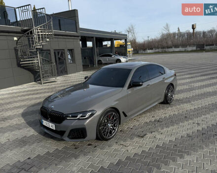 Сірий БМВ 5 Серія, об'ємом двигуна 3 л та пробігом 98 тис. км за 49500 $, фото 1 на Automoto.ua