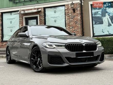 Серый БМВ 5 Серия, объемом двигателя 2 л и пробегом 50 тыс. км за 47700 $, фото 1 на Automoto.ua