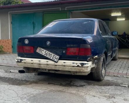 Синий БМВ 5 Серия, объемом двигателя 2.5 л и пробегом 346 тыс. км за 1429 $, фото 1 на Automoto.ua