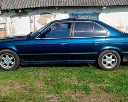 Синий БМВ 5 Серия, объемом двигателя 2 л и пробегом 379 тыс. км за 3100 $, фото 1 на Automoto.ua