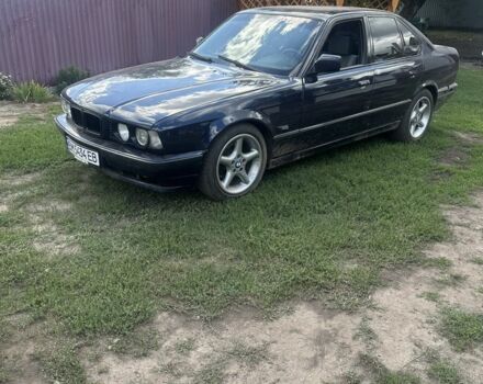 Синий БМВ 5 Серия, объемом двигателя 2 л и пробегом 400 тыс. км за 2500 $, фото 5 на Automoto.ua