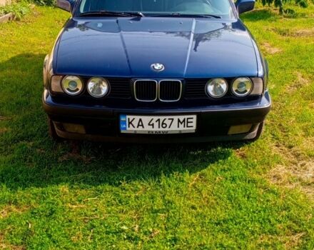 Синий БМВ 5 Серия, объемом двигателя 2 л и пробегом 379 тыс. км за 3100 $, фото 2 на Automoto.ua