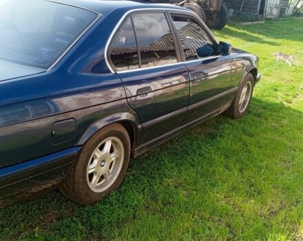 Синий БМВ 5 Серия, объемом двигателя 2 л и пробегом 379 тыс. км за 3100 $, фото 4 на Automoto.ua