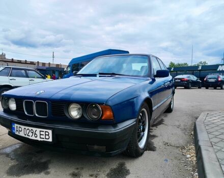 Синий БМВ 5 Серия, объемом двигателя 2 л и пробегом 447 тыс. км за 2450 $, фото 7 на Automoto.ua