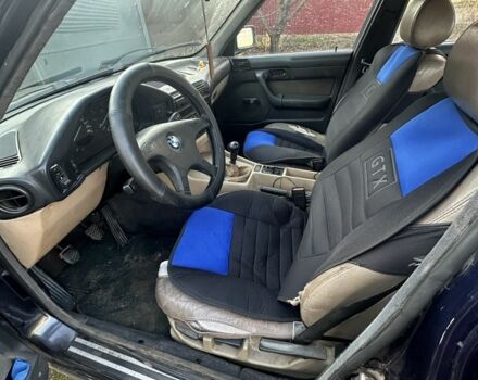 Синий БМВ 5 Серия, объемом двигателя 2 л и пробегом 233 тыс. км за 1800 $, фото 17 на Automoto.ua
