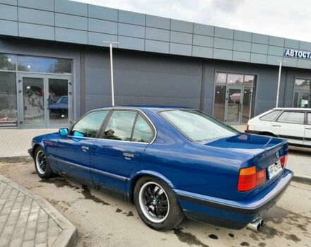 Синий БМВ 5 Серия, объемом двигателя 2 л и пробегом 447 тыс. км за 2450 $, фото 1 на Automoto.ua