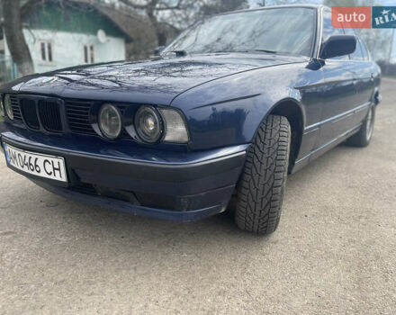Синий БМВ 5 Серия, объемом двигателя 2 л и пробегом 213 тыс. км за 2999 $, фото 7 на Automoto.ua
