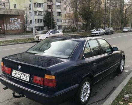 Синій БМВ 5 Серія, об'ємом двигуна 2 л та пробігом 350 тис. км за 3300 $, фото 5 на Automoto.ua