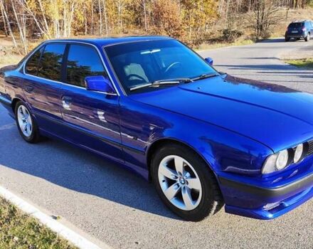 Синий БМВ 5 Серия, объемом двигателя 2 л и пробегом 328 тыс. км за 6500 $, фото 5 на Automoto.ua