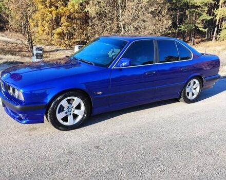 Синий БМВ 5 Серия, объемом двигателя 2 л и пробегом 328 тыс. км за 6500 $, фото 3 на Automoto.ua