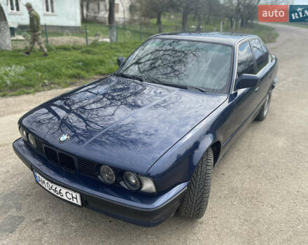 Синий БМВ 5 Серия, объемом двигателя 2 л и пробегом 213 тыс. км за 2999 $, фото 17 на Automoto.ua
