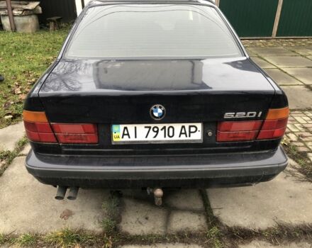 Синий БМВ 5 Серия, объемом двигателя 2 л и пробегом 200 тыс. км за 2200 $, фото 1 на Automoto.ua