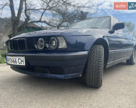 Синий БМВ 5 Серия, объемом двигателя 2 л и пробегом 213 тыс. км за 2999 $, фото 11 на Automoto.ua