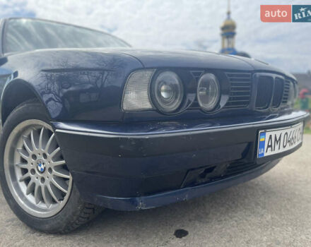 Синий БМВ 5 Серия, объемом двигателя 2 л и пробегом 213 тыс. км за 2999 $, фото 6 на Automoto.ua