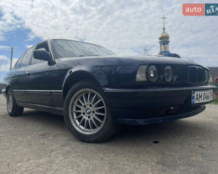 Синий БМВ 5 Серия, объемом двигателя 2 л и пробегом 213 тыс. км за 2999 $, фото 4 на Automoto.ua