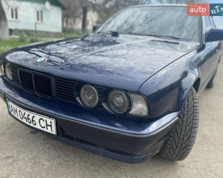 Синий БМВ 5 Серия, объемом двигателя 2 л и пробегом 213 тыс. км за 2999 $, фото 10 на Automoto.ua