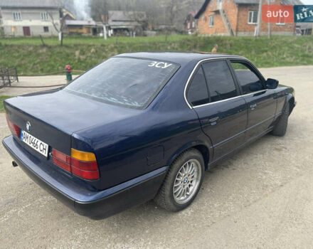 Синий БМВ 5 Серия, объемом двигателя 2 л и пробегом 213 тыс. км за 2999 $, фото 13 на Automoto.ua