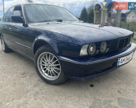 Синий БМВ 5 Серия, объемом двигателя 2 л и пробегом 213 тыс. км за 2999 $, фото 5 на Automoto.ua