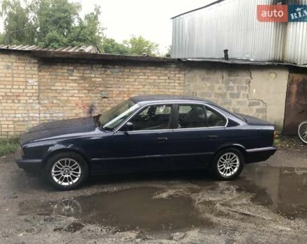 Синій БМВ 5 Серія, об'ємом двигуна 2 л та пробігом 350 тис. км за 3300 $, фото 7 на Automoto.ua