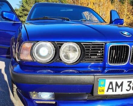 Синий БМВ 5 Серия, объемом двигателя 2 л и пробегом 328 тыс. км за 6500 $, фото 8 на Automoto.ua