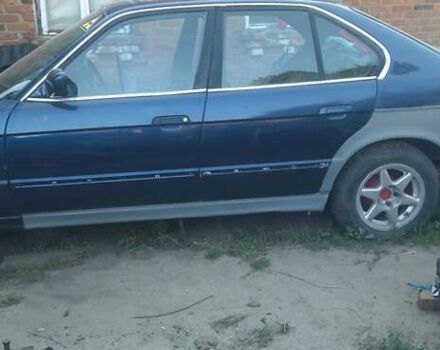 Синий БМВ 5 Серия, объемом двигателя 2.5 л и пробегом 288 тыс. км за 2800 $, фото 5 на Automoto.ua