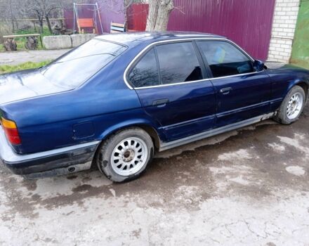 Синий БМВ 5 Серия, объемом двигателя 2.5 л и пробегом 750 тыс. км за 1500 $, фото 7 на Automoto.ua