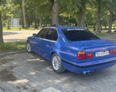 Синій БМВ 5 Серія, об'ємом двигуна 2 л та пробігом 180 тис. км за 2400 $, фото 1 на Automoto.ua