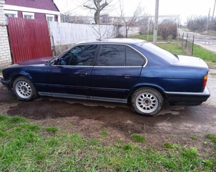 Синий БМВ 5 Серия, объемом двигателя 2.5 л и пробегом 750 тыс. км за 1500 $, фото 5 на Automoto.ua