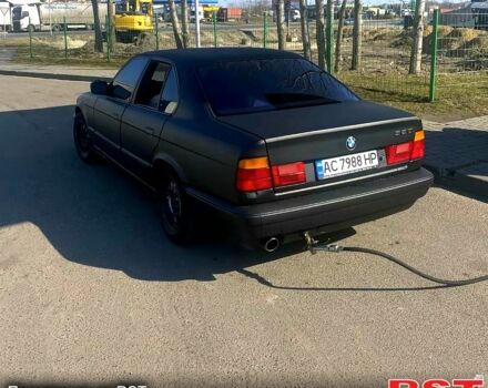 Синий БМВ 5 Серия, объемом двигателя 2 л и пробегом 360 тыс. км за 1800 $, фото 2 на Automoto.ua