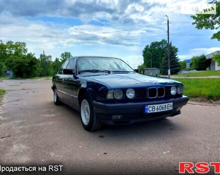 Синий БМВ 5 Серия, объемом двигателя 2.5 л и пробегом 330 тыс. км за 5000 $, фото 13 на Automoto.ua