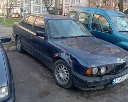 Синий БМВ 5 Серия, объемом двигателя 2 л и пробегом 500 тыс. км за 1700 $, фото 3 на Automoto.ua