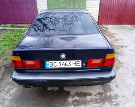 Синий БМВ 5 Серия, объемом двигателя 2.5 л и пробегом 750 тыс. км за 1500 $, фото 6 на Automoto.ua