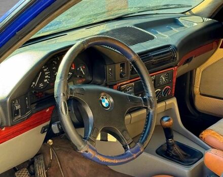 Синий БМВ 5 Серия, объемом двигателя 2.5 л и пробегом 200 тыс. км за 2150 $, фото 6 на Automoto.ua