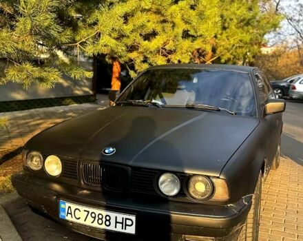 Синий БМВ 5 Серия, объемом двигателя 2 л и пробегом 360 тыс. км за 1800 $, фото 4 на Automoto.ua