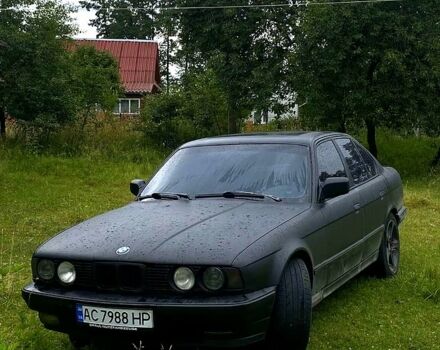 Синий БМВ 5 Серия, объемом двигателя 2 л и пробегом 360 тыс. км за 1800 $, фото 1 на Automoto.ua