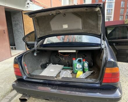 Синий БМВ 5 Серия, объемом двигателя 2.5 л и пробегом 430 тыс. км за 1500 $, фото 1 на Automoto.ua