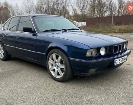 Синий БМВ 5 Серия, объемом двигателя 2 л и пробегом 500 тыс. км за 2700 $, фото 2 на Automoto.ua