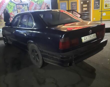 Синій БМВ 5 Серія, об'ємом двигуна 2 л та пробігом 123 тис. км за 1539 $, фото 3 на Automoto.ua