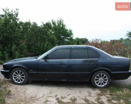 Синий БМВ 5 Серия, объемом двигателя 2 л и пробегом 900 тыс. км за 2300 $, фото 6 на Automoto.ua