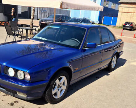 Синій БМВ 5 Серія, об'ємом двигуна 2.44 л та пробігом 450 тис. км за 4000 $, фото 1 на Automoto.ua