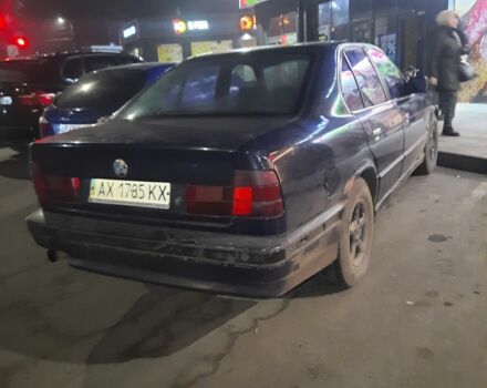Синій БМВ 5 Серія, об'ємом двигуна 2 л та пробігом 123 тис. км за 1539 $, фото 2 на Automoto.ua